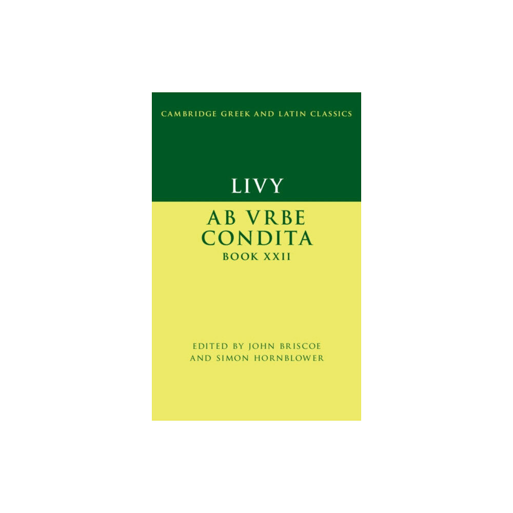 Cambridge University Press Livy: Ab urbe condita Book XXII (häftad, eng)
