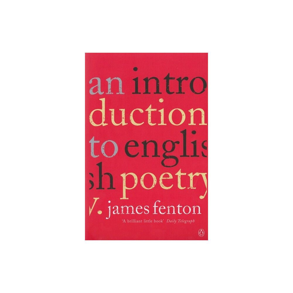 Penguin books ltd An Introduction to English Poetry (häftad, eng)