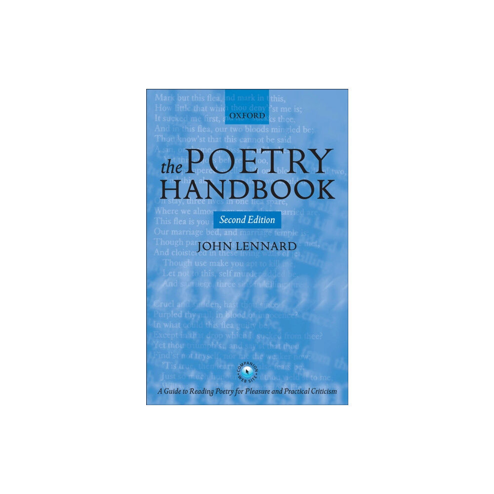 Oxford University Press The Poetry Handbook (häftad, eng)