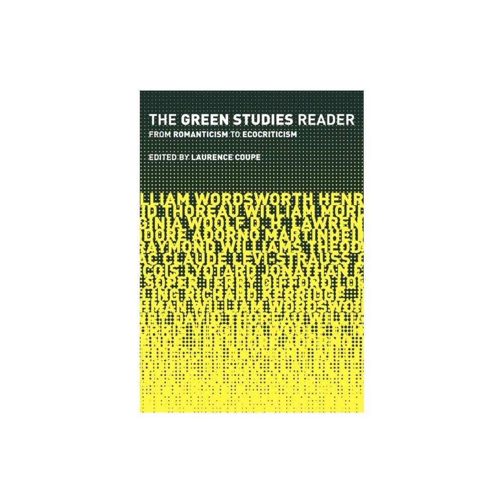 Taylor & francis ltd The Green Studies Reader (häftad, eng)