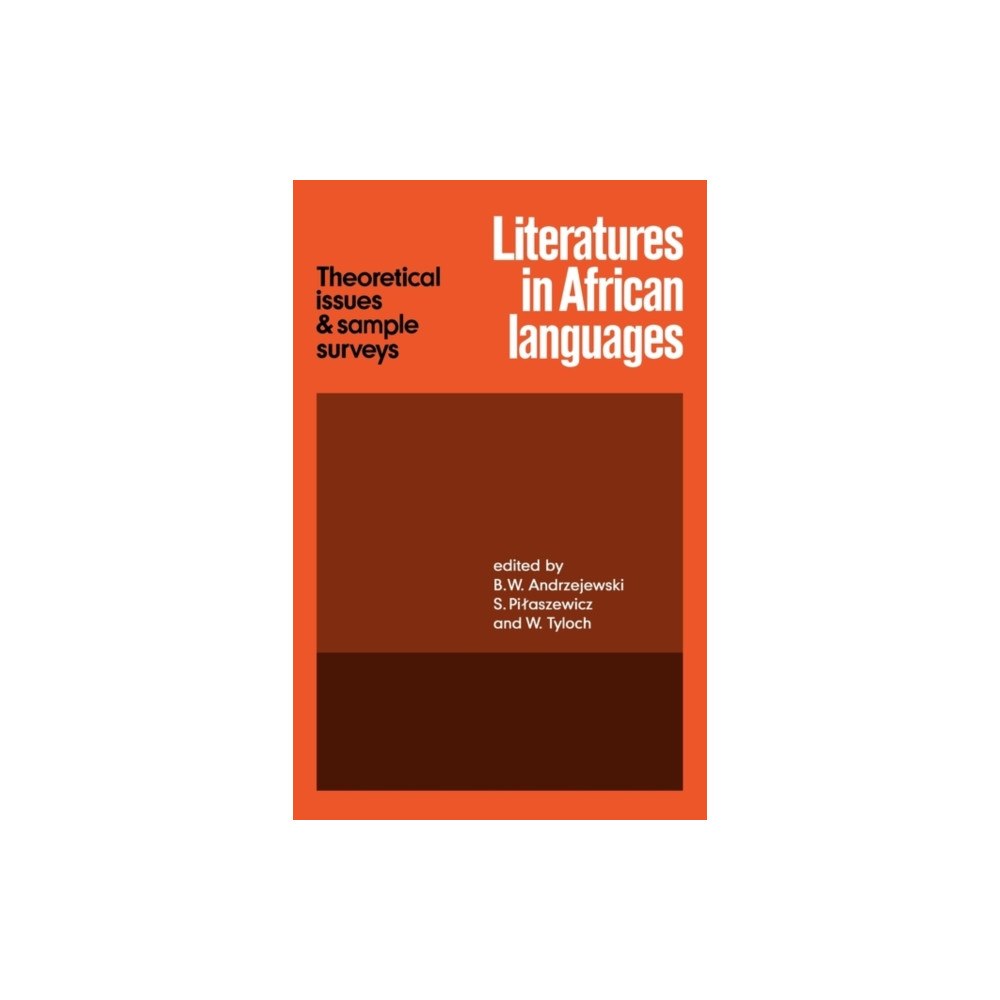 Cambridge University Press Literatures in African Languages (häftad, eng)