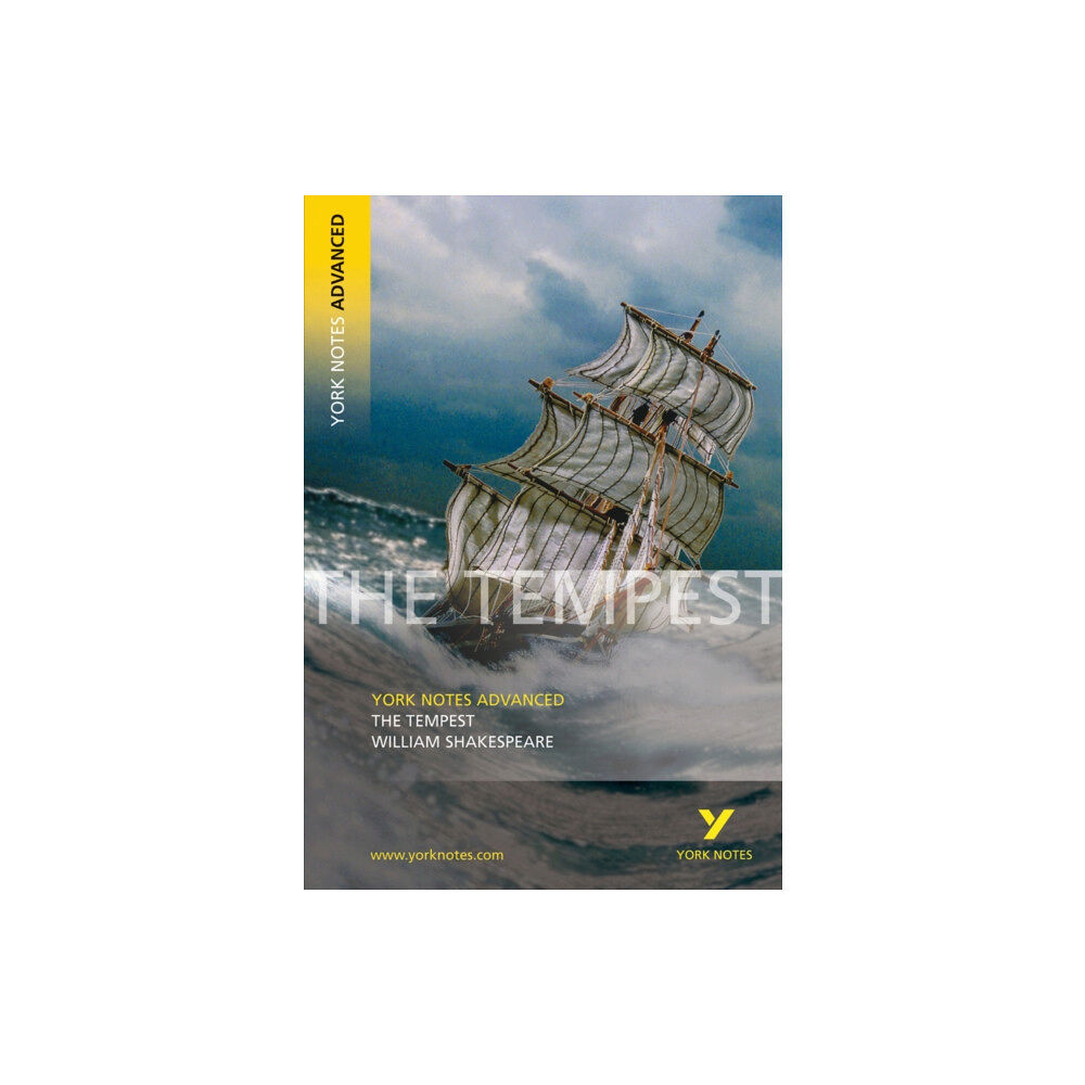 Pearson Education Limited The Tempest (York Notes Advanced) English Literature Study Guide - for 2026, 2027 exams (häftad, eng)