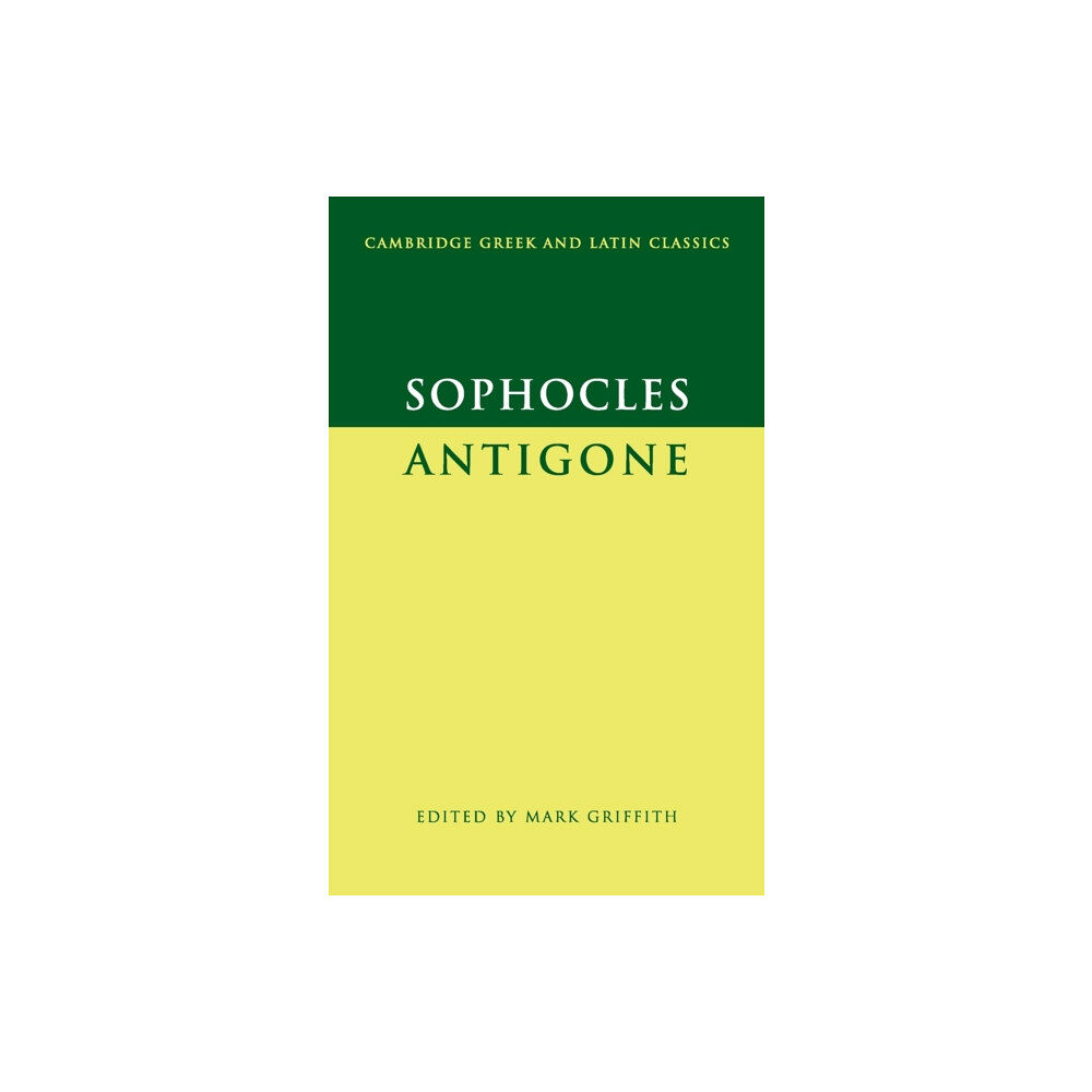 Cambridge University Press Sophocles: Antigone (häftad, eng)