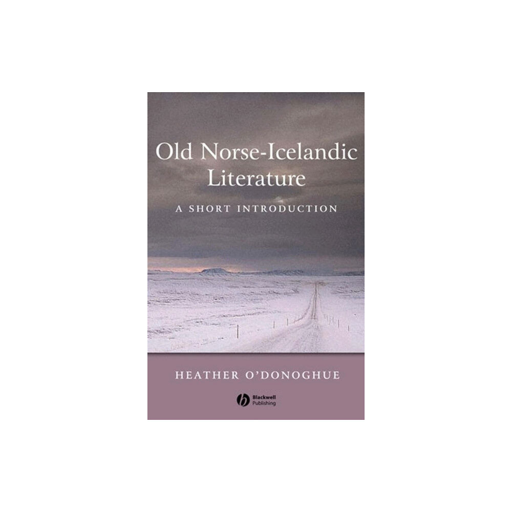 John Wiley And Sons Ltd Old Norse-Icelandic Literature (häftad, eng)