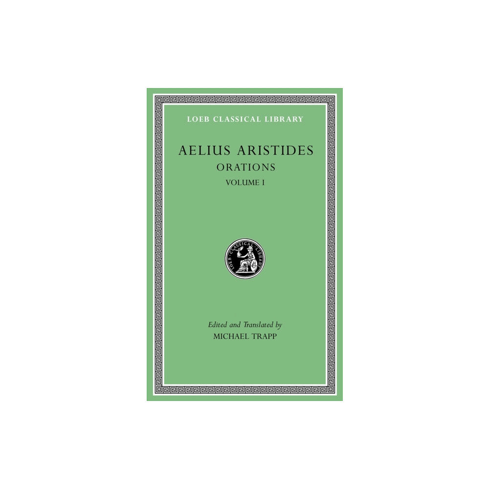 Harvard university press Orations, Volume I (inbunden, eng)