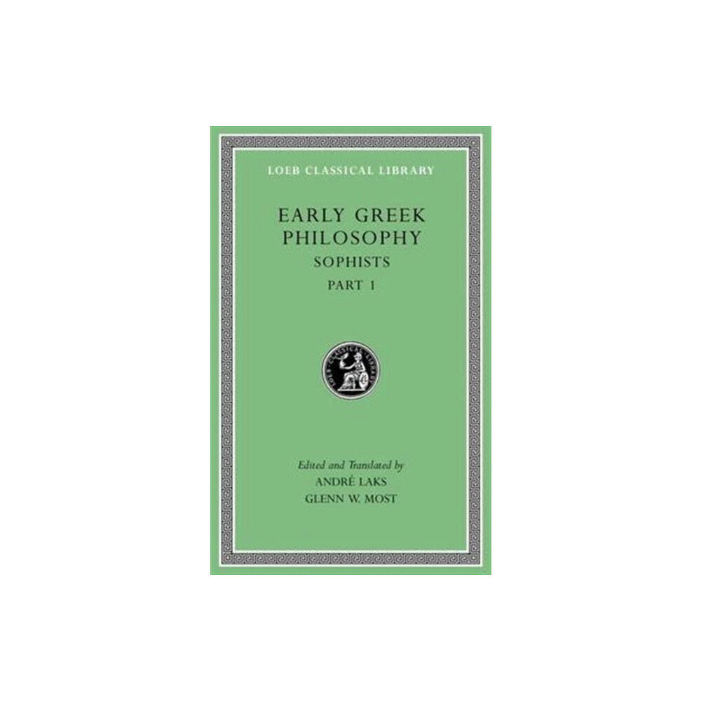 Harvard university press Early Greek Philosophy, Volume VIII (inbunden, eng)