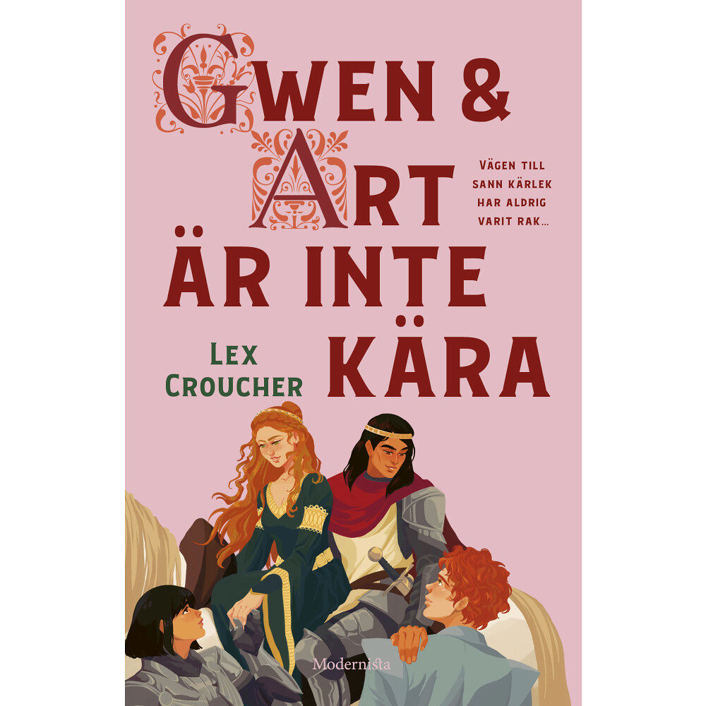 Lex Croucher Gwen och Art är inte kära (inbunden)