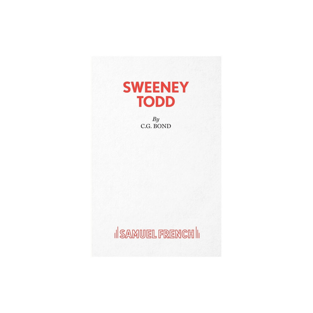 Samuel French Ltd Sweeney Todd (häftad, eng)