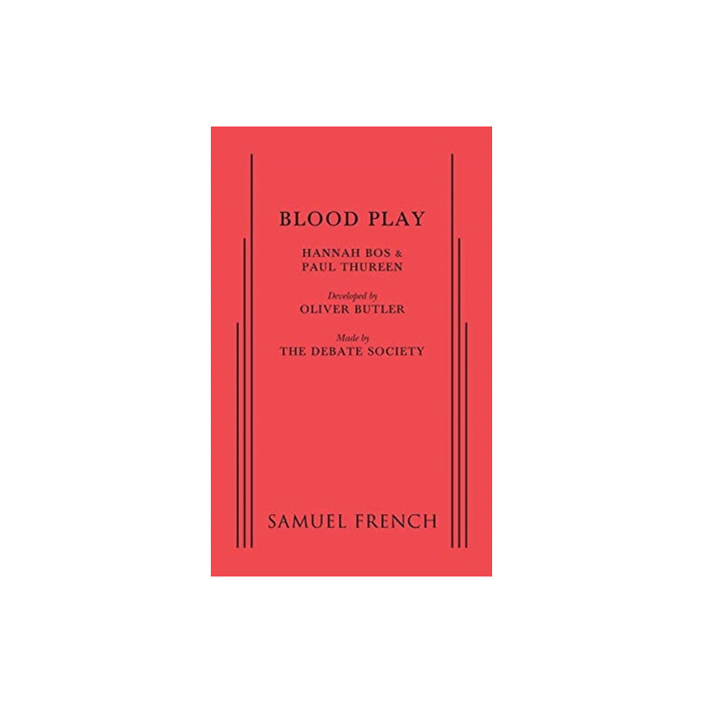 Samuel French Ltd Blood Play (häftad, eng)