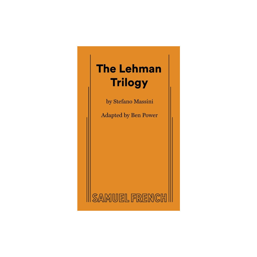 Samuel French Ltd The Lehman Trilogy (häftad, eng)