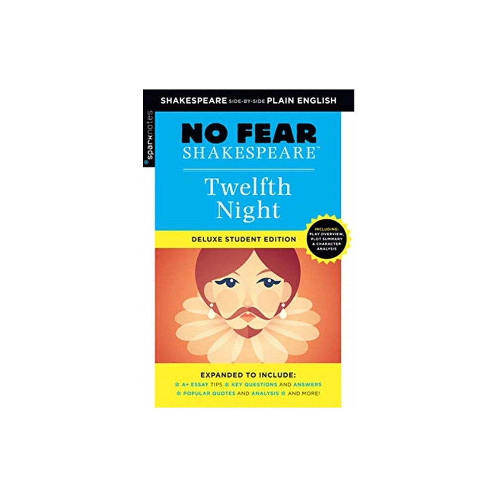 Union Square & Co. Twelfth Night: No Fear Shakespeare Deluxe Student Edition (häftad, eng)