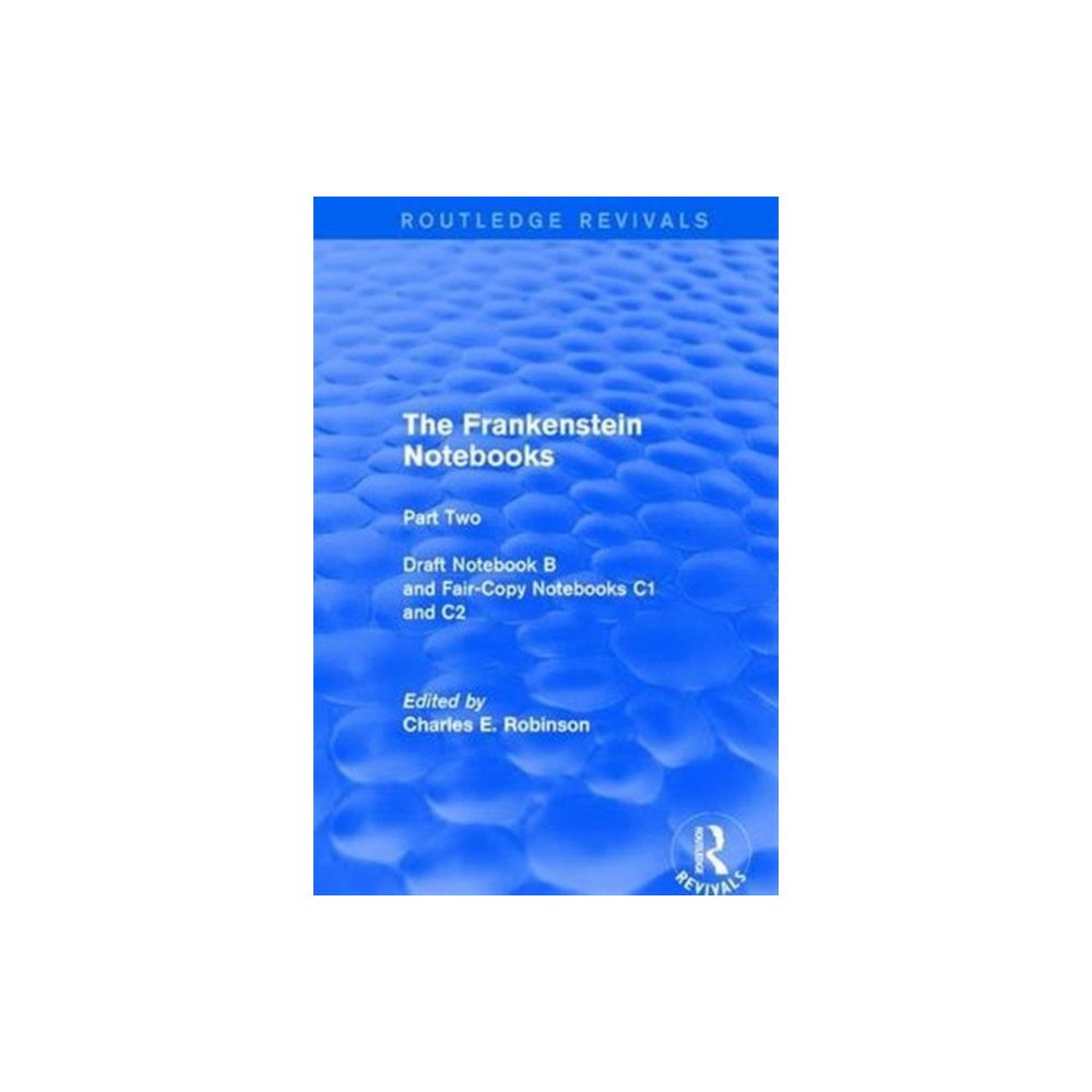 Taylor & francis ltd The Frankenstein Notebooks (inbunden, eng)