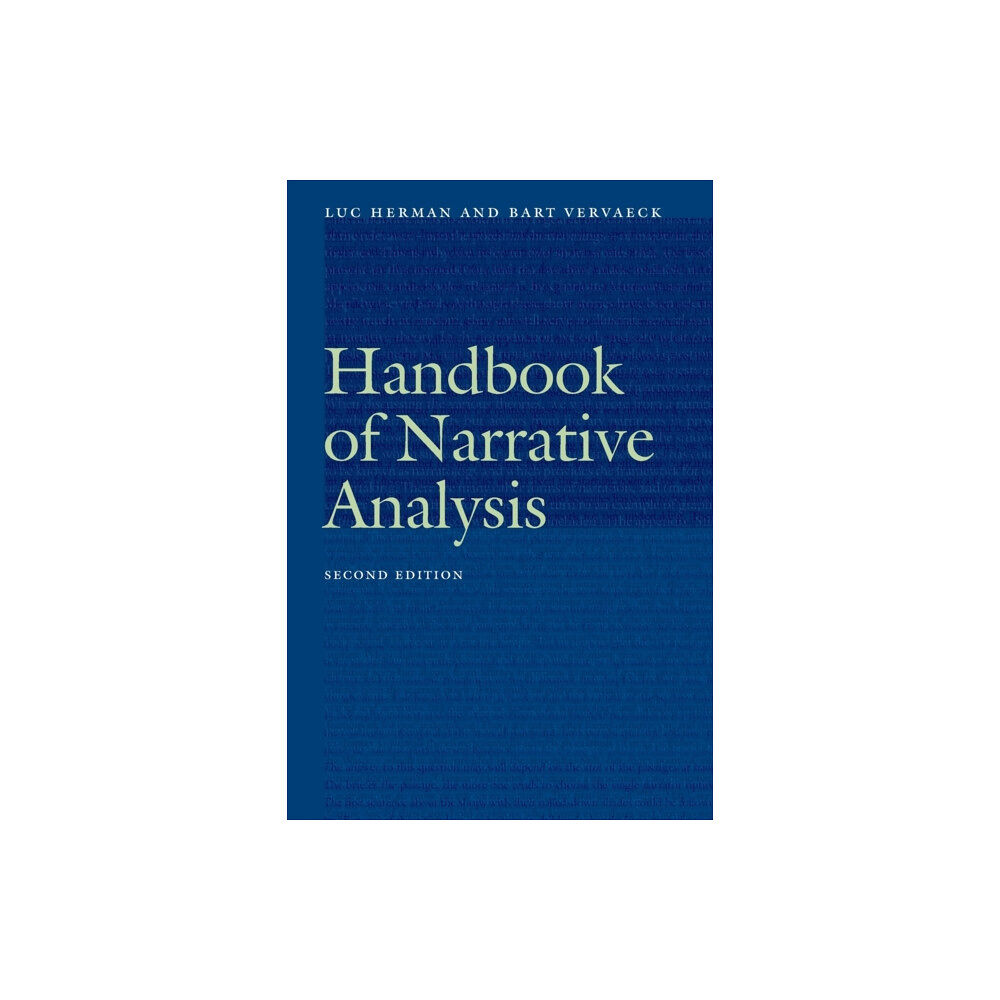 University of Nebraska Press Handbook of Narrative Analysis (häftad, eng)