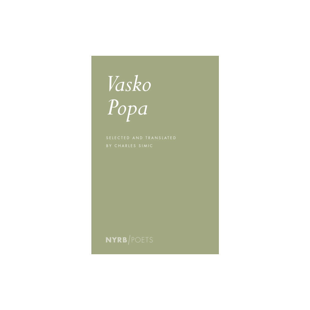 The New York Review of Books, Inc Vasko Popa: Poems (häftad, eng)