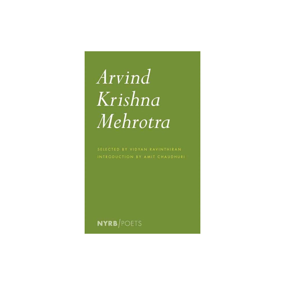 The New York Review of Books, Inc Arvind Krishna Mehrotra (häftad, eng)