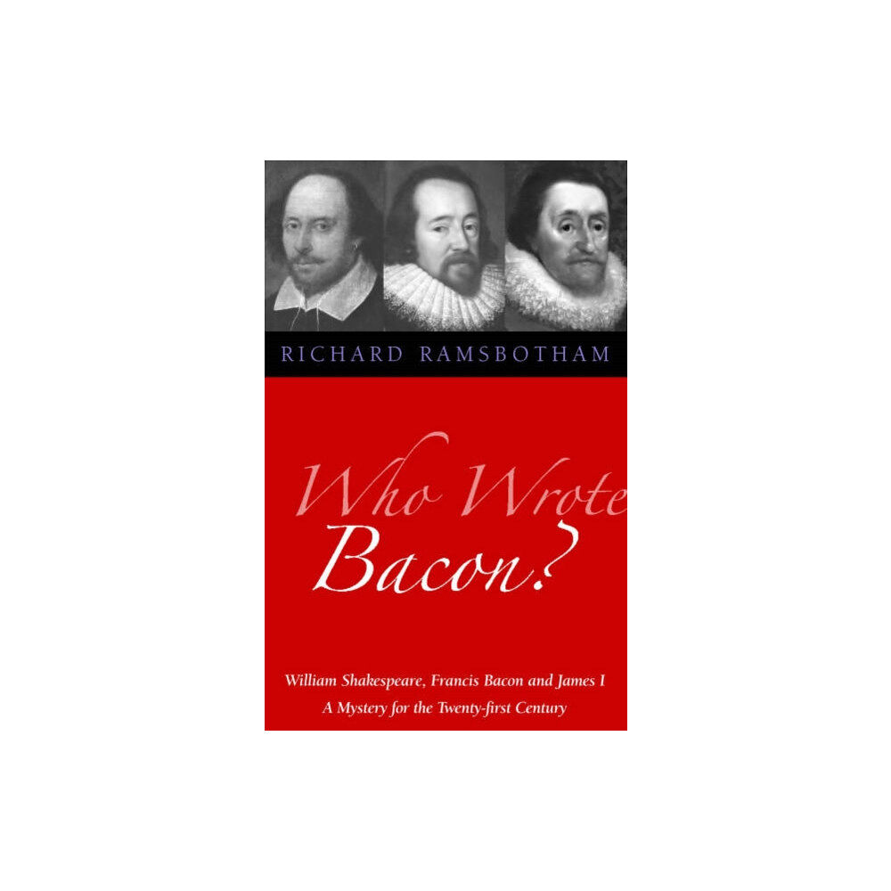 Temple Lodge Publishing Who Wrote Bacon? (häftad, eng)