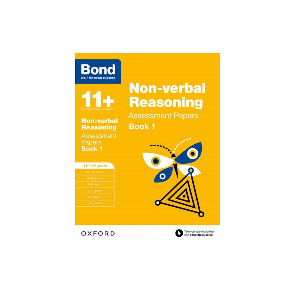 Oxford University Press Bond 11+: Non-verbal Reasoning: Assessment Papers (häftad, eng)