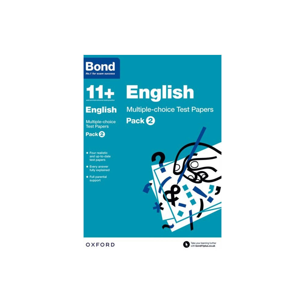 Oxford University Press Bond 11+: English: Multiple-choice Test Papers: Ready for the 2026 exam (for GL Assessment & other 11 plus exams) (häfta...