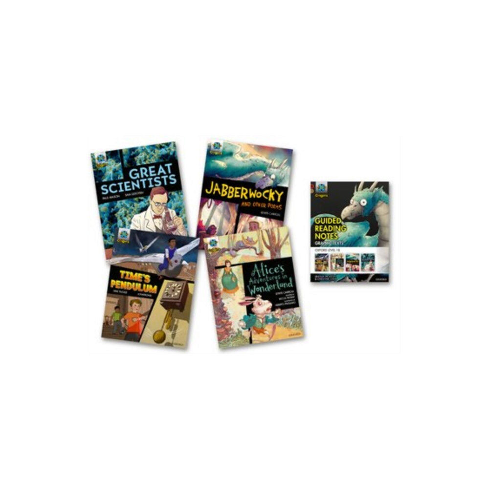 Oxford University Press Project X Origins Graphic Texts: Dark Red Book Band, Oxford Level 18: Mixed Pack of 4 (häftad, eng)