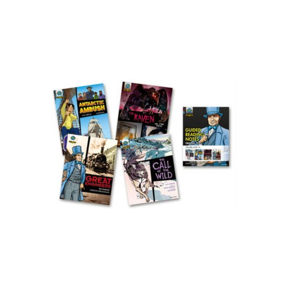 Oxford University Press Project X Origins Graphic Texts: Dark Red+ Book Band, Oxford Level 19: Mixed Pack of 4 (häftad, eng)
