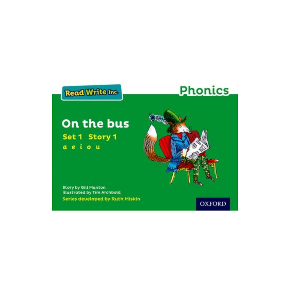 Oxford University Press Read Write Inc. Phonics: On The Bus (Green Set 1 Storybook 1) (häftad, eng)