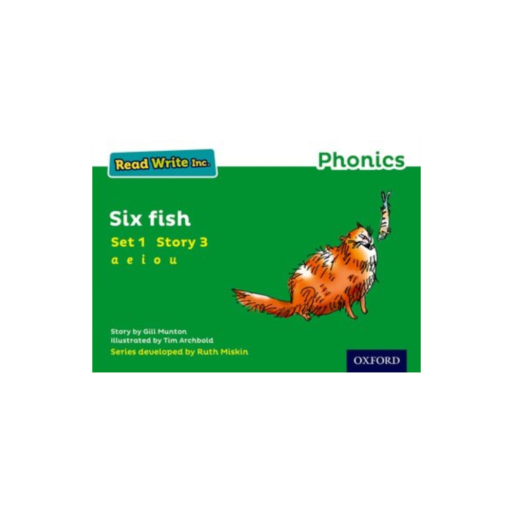 Oxford University Press Read Write Inc. Phonics: Six Fish (Green Set 1 Storybook 3) (häftad, eng)