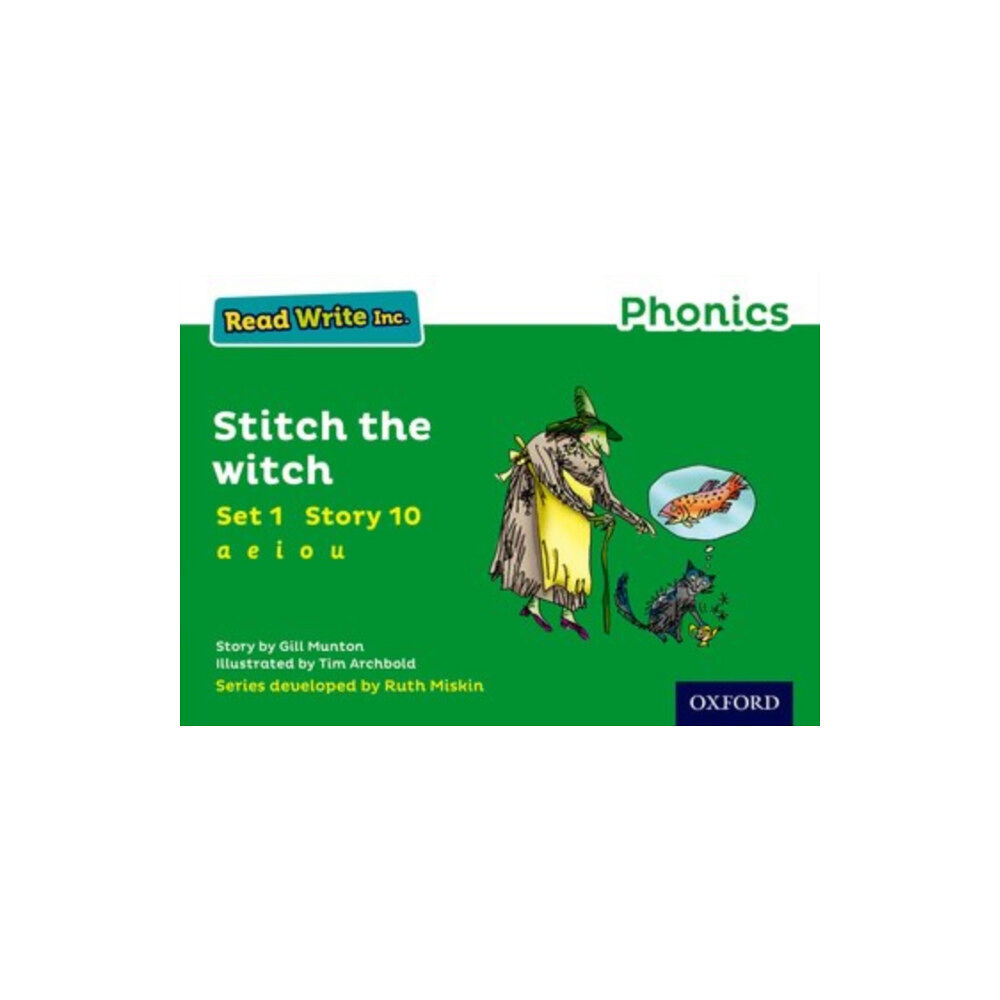 Oxford University Press Read Write Inc. Phonics: Stitch the Witch (Green Set 1 Storybook 10) (häftad, eng)