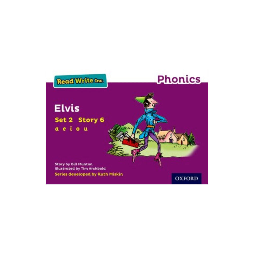 Oxford University Press Read Write Inc. Phonics: Elvis (Purple Set 2 Storybook 6) (häftad, eng)