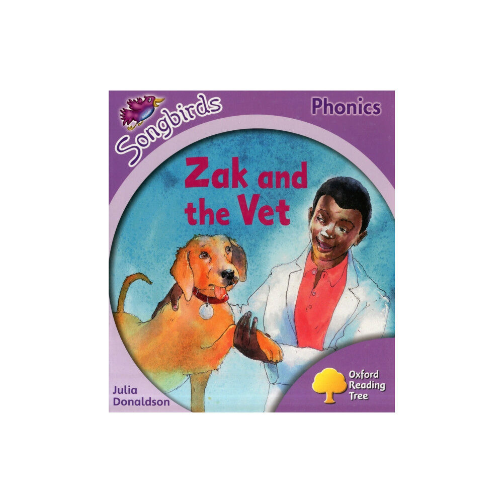 Oxford University Press Oxford Reading Tree Songbirds Phonics: Level 1+: Zak and the Vet (häftad, eng)