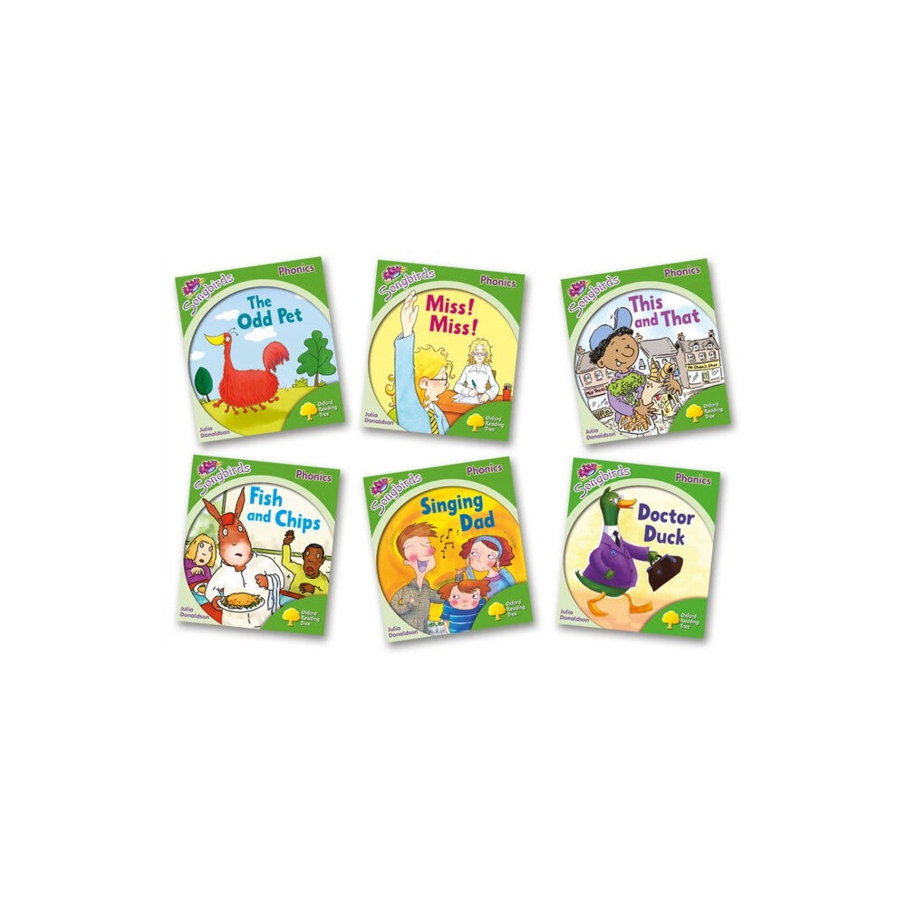 Oxford University Press Oxford Reading Tree Songbirds Phonics: Level 2: Mixed Pack of 6 (häftad, eng)