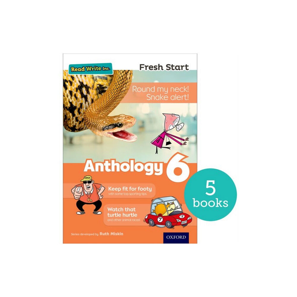 Oxford University Press Read Write Inc. Fresh Start: Anthology 6 - Pack of 5 (häftad, eng)
