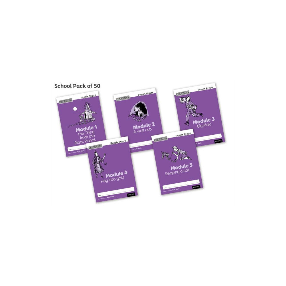 Oxford University Press Read Write Inc. Fresh Start: Modules 1-5 - School Pack of 50 (häftad, eng)