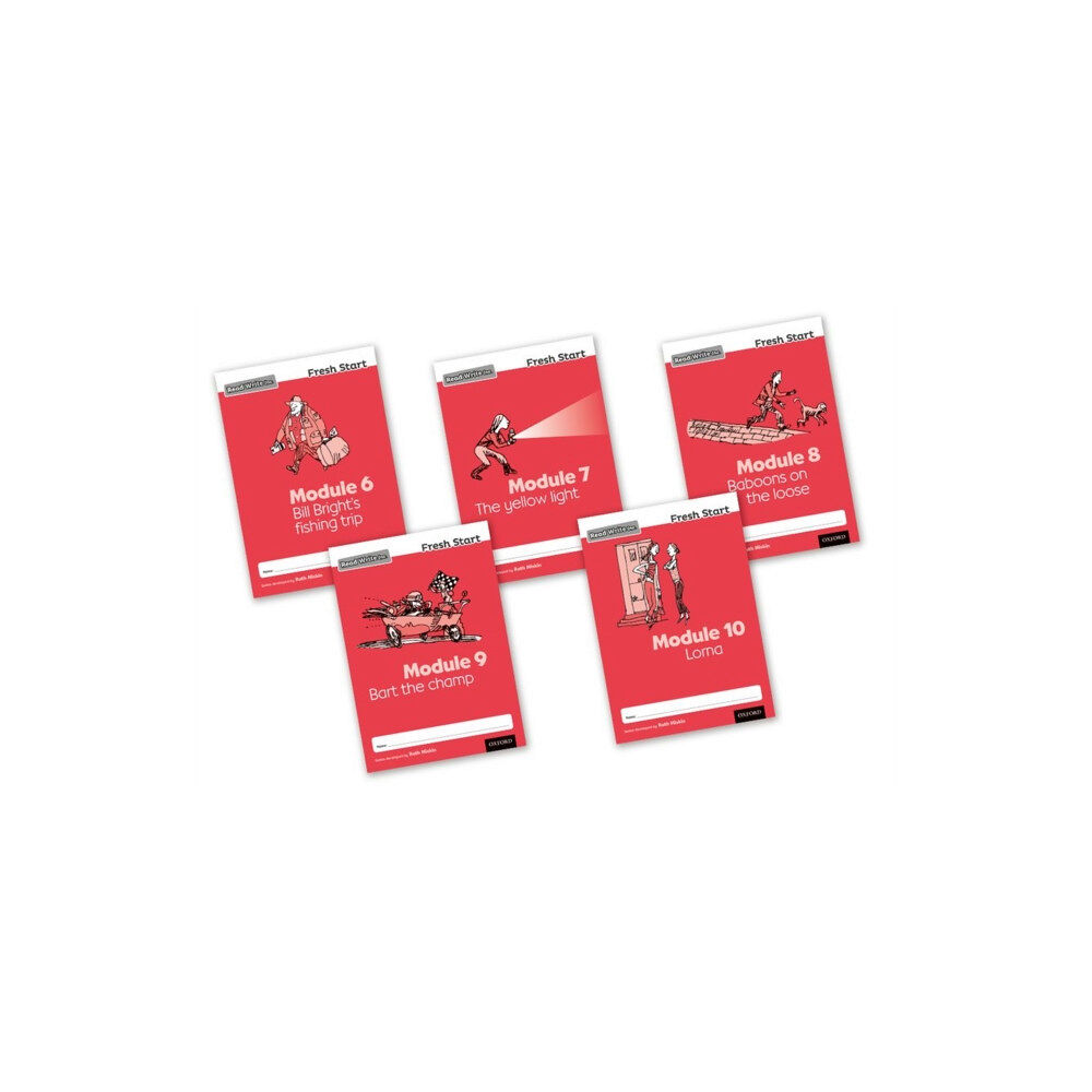 Oxford University Press Read Write Inc. Fresh Start: Modules 6-10 - Mixed Pack of 5 (häftad, eng)