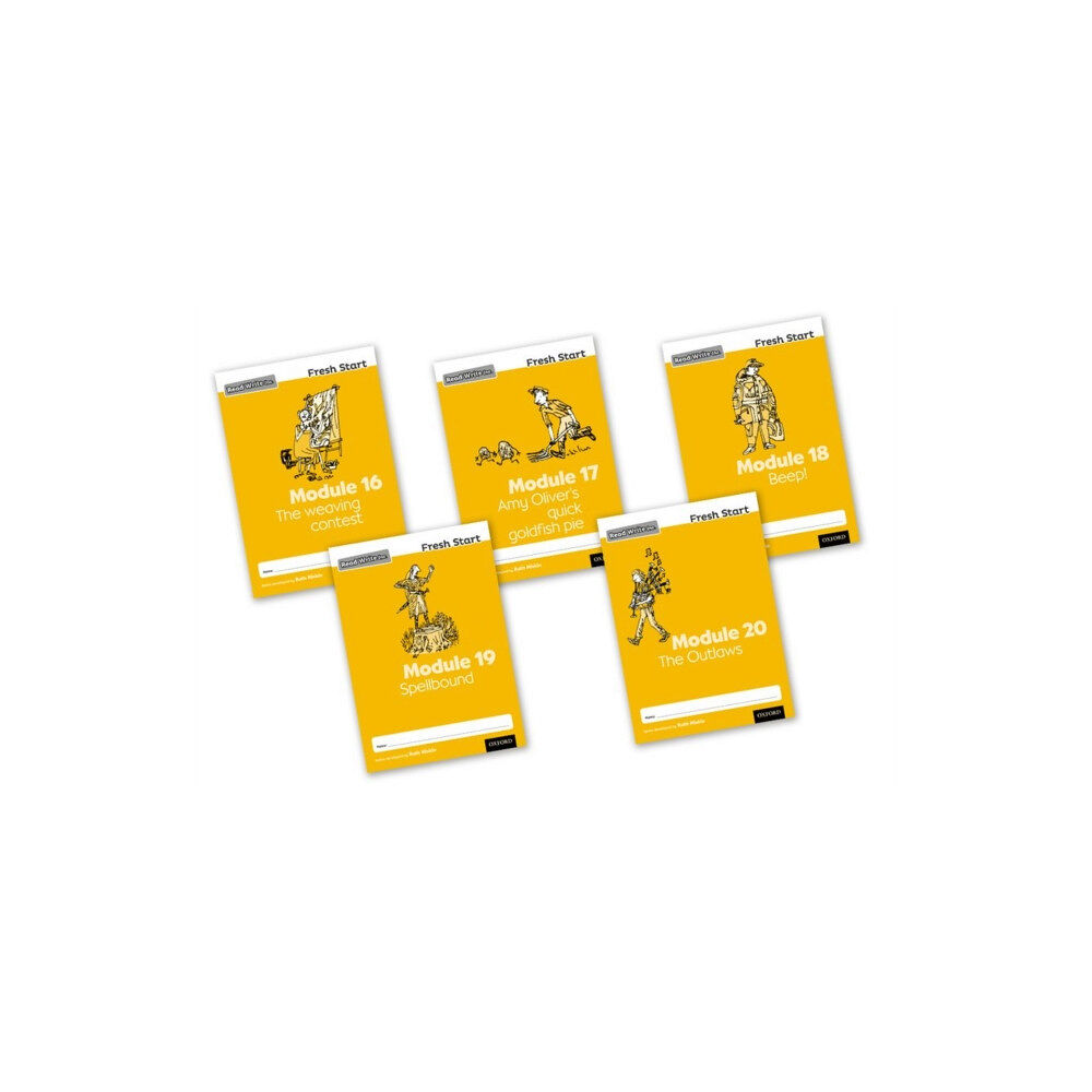 Oxford University Press Read Write Inc. Fresh Start: Modules 16-20 - Mixed Pack of 5 (häftad, eng)