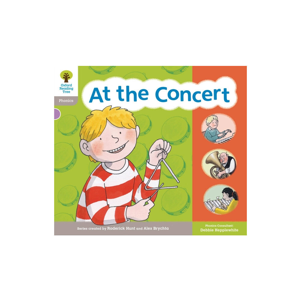 Oxford University Press Oxford Reading Tree: Floppy Phonic Sounds & Letters Level 1 More a At the Concert (häftad, eng)