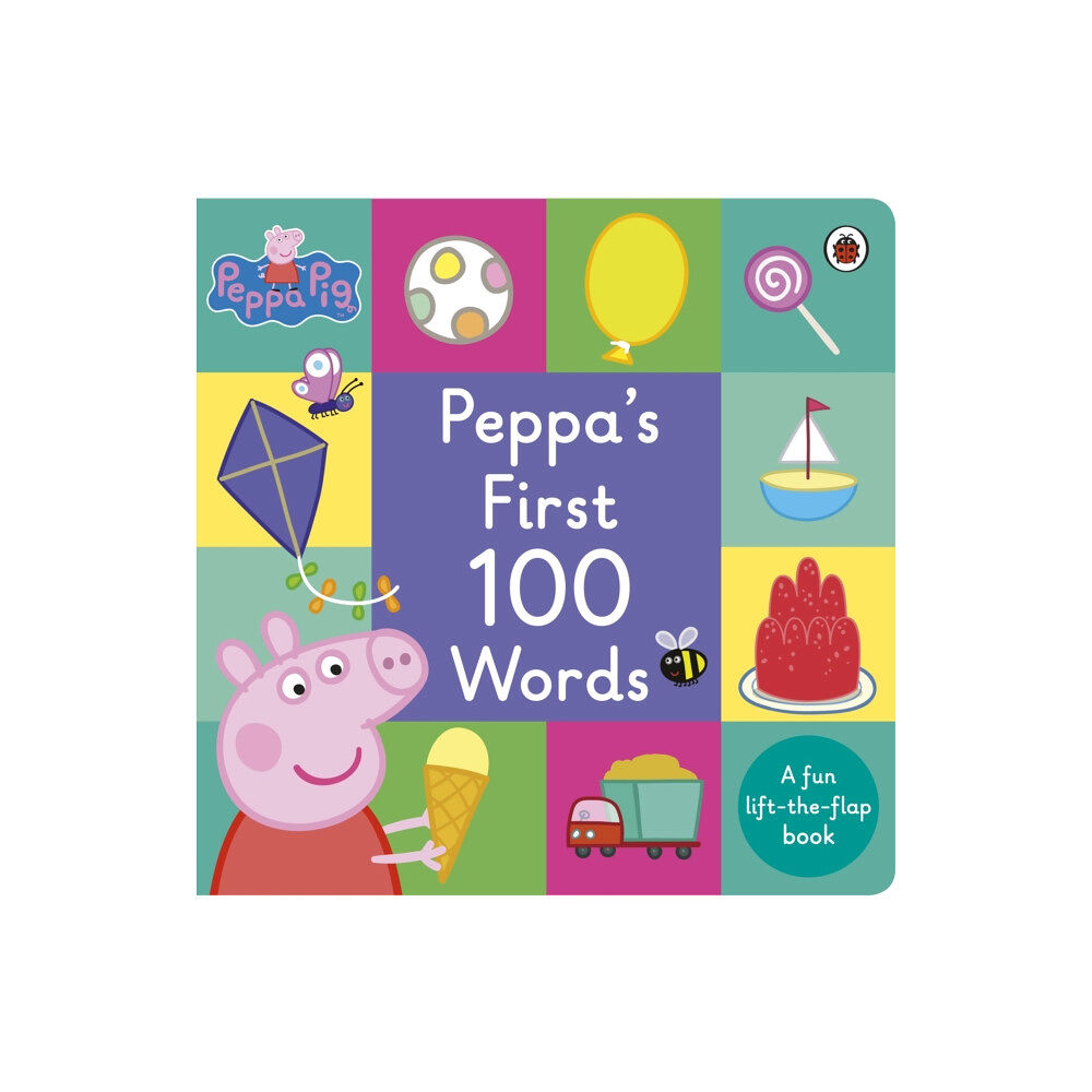 Penguin Random House Children's UK Peppa Pig: Peppa's First 100 Words (bok, board book, eng)