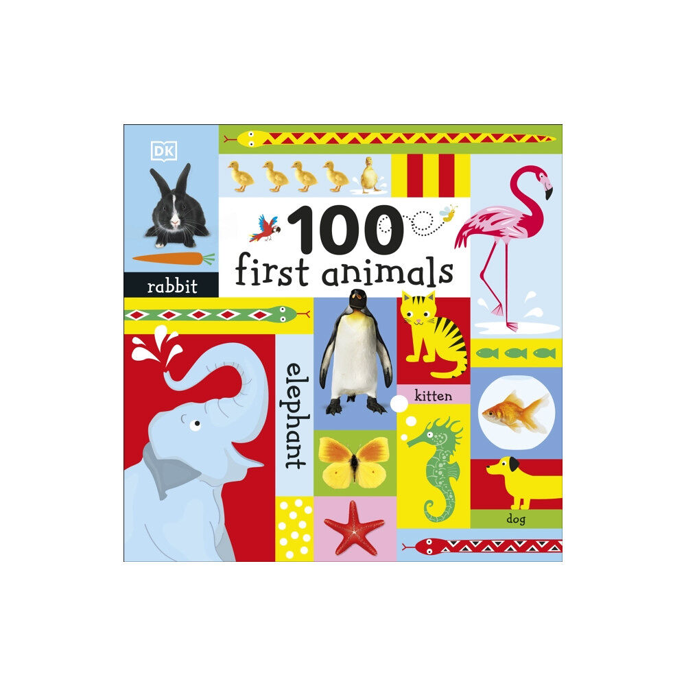 Dorling Kindersley Ltd 100 First Animals (bok, board book, eng)