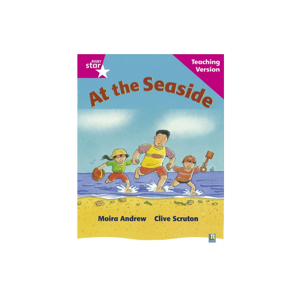 Pearson Education Limited Rigby Star Guided Reading Pink Level: At the Seaside Teaching Version (häftad, eng)