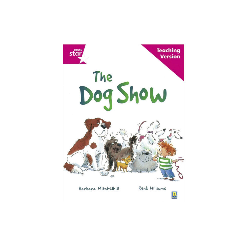 Pearson Education Limited Rigby Star Guided Reading Pink Level: The dog show Teaching Version (häftad, eng)