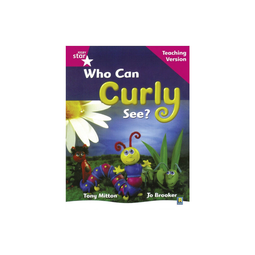 Pearson Education Limited Rigby Star Guided Reading Pink Level: Who can curly see? Teaching Version (häftad, eng)