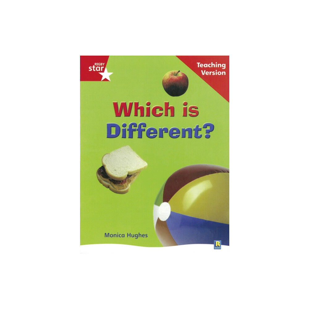 Pearson Education Limited Rigby Star Non-fiction Guided Reading Red Level: Which is Different? Teaching Version (häftad, eng)