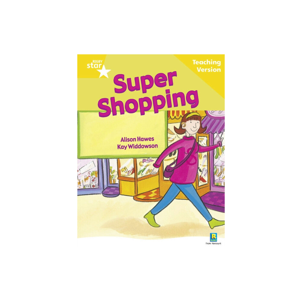 Pearson Education Limited Rigby Star Guided Reading Yellow Level: Super Shopping Teaching Version (häftad, eng)