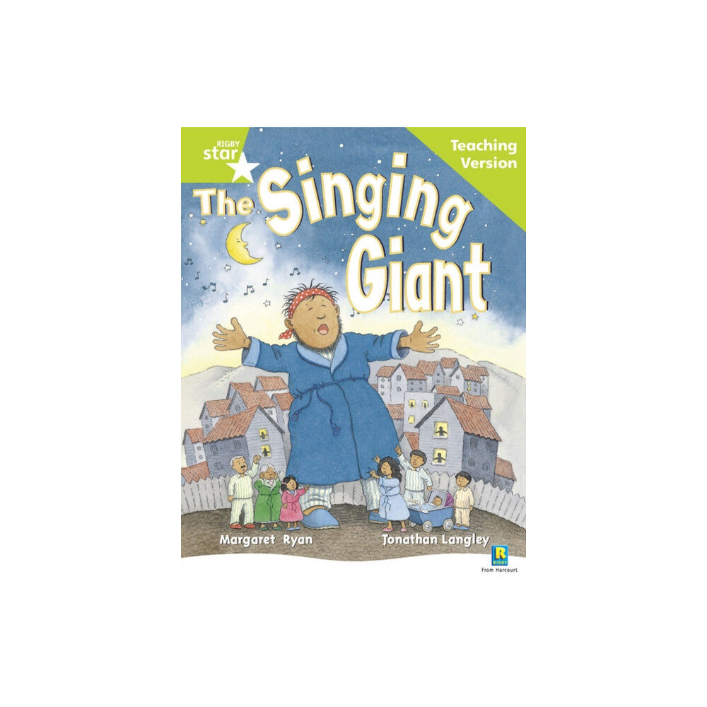 Pearson Education Limited Rigby Star Guided Reading Green Level: The Singing Giant - story Teaching Version (häftad, eng)