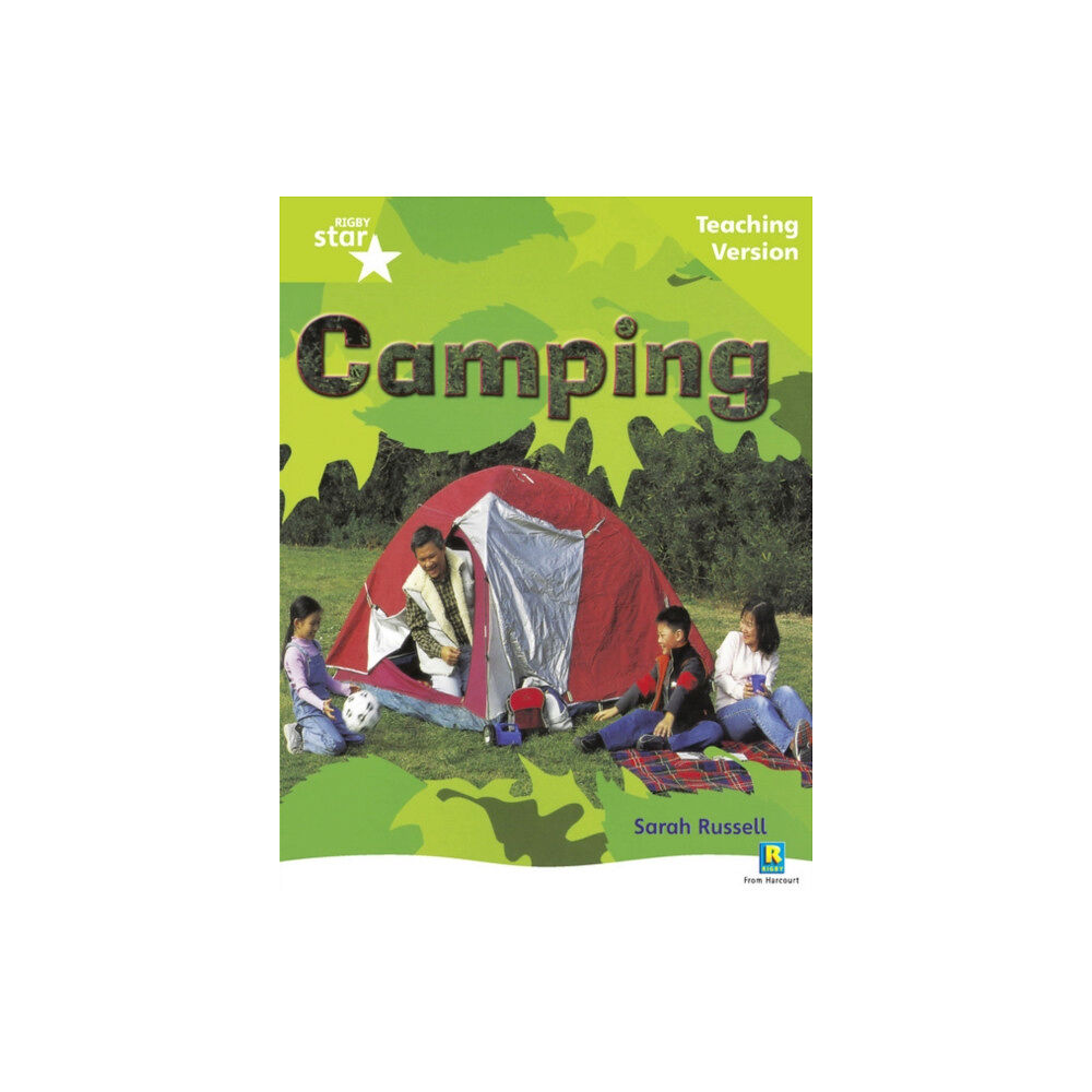 Pearson Education Limited Rigby Star Non-fiction Guided Reading Green Level: Camping Teaching Version (häftad, eng)