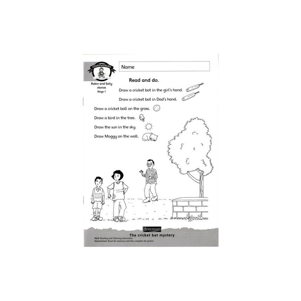 Pearson Education Limited Literacy Edition Storyworlds Stage 7, Animal World, Workbook (häftad, eng)