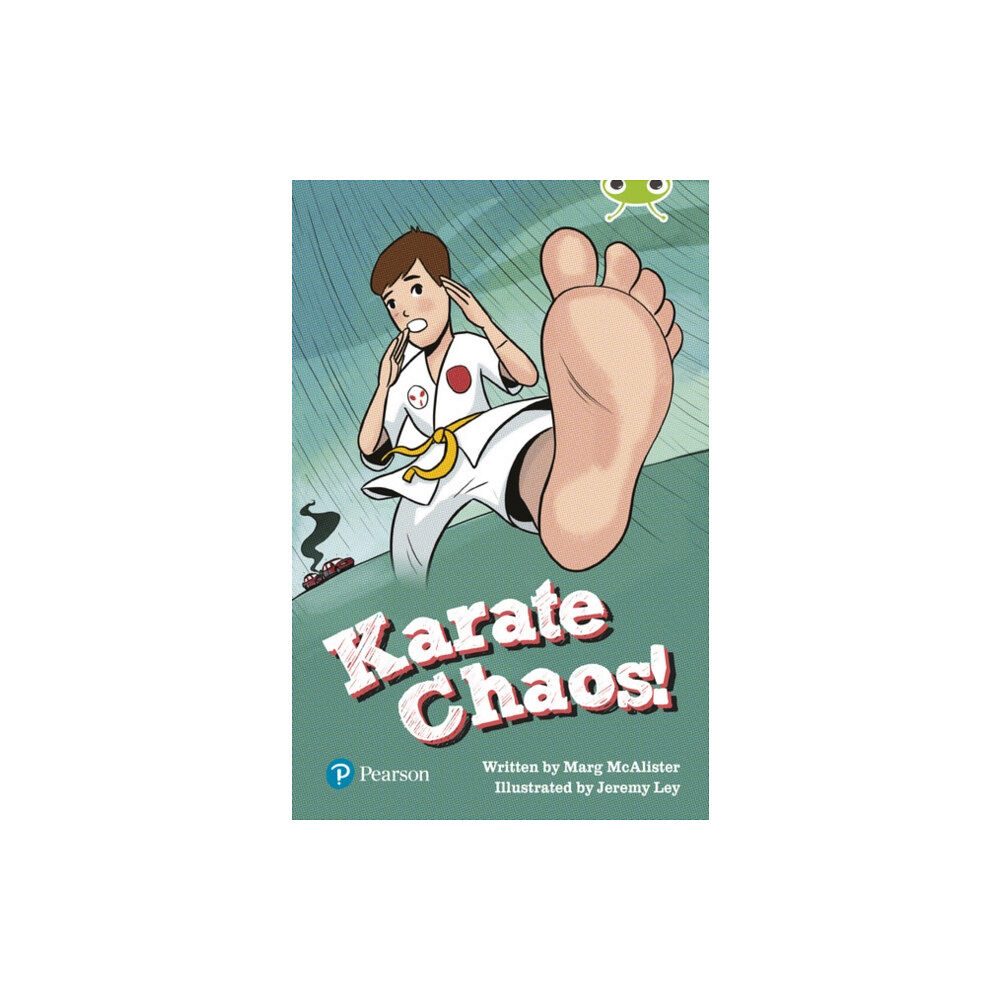 Pearson Education Limited Bug Club Independent Fiction Year Two Lime Plus a Karate Chaos (häftad, eng)