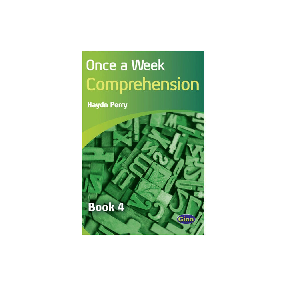 Pearson Education Limited Once a Week Comprehension Book 4 (International) (häftad, eng)