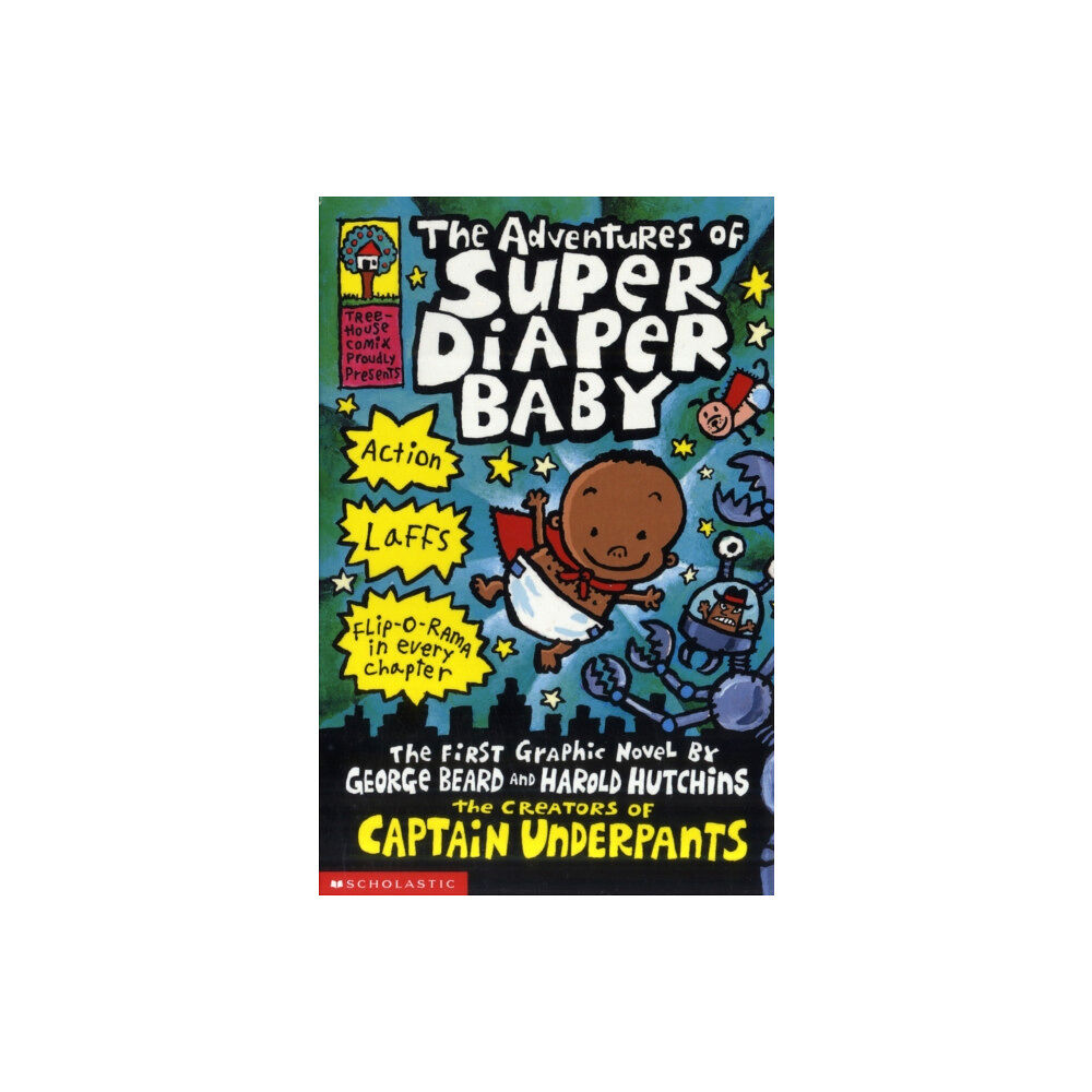 Scholastic The Adventures of Super Diaper Baby (häftad, eng)