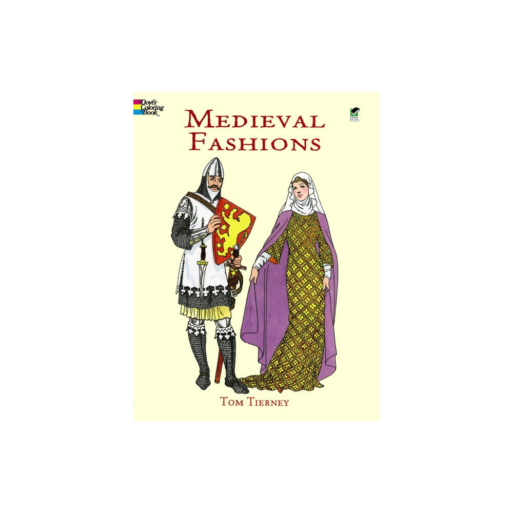 Dover publications inc. Medieval Fashions Coloring Book (häftad, eng)