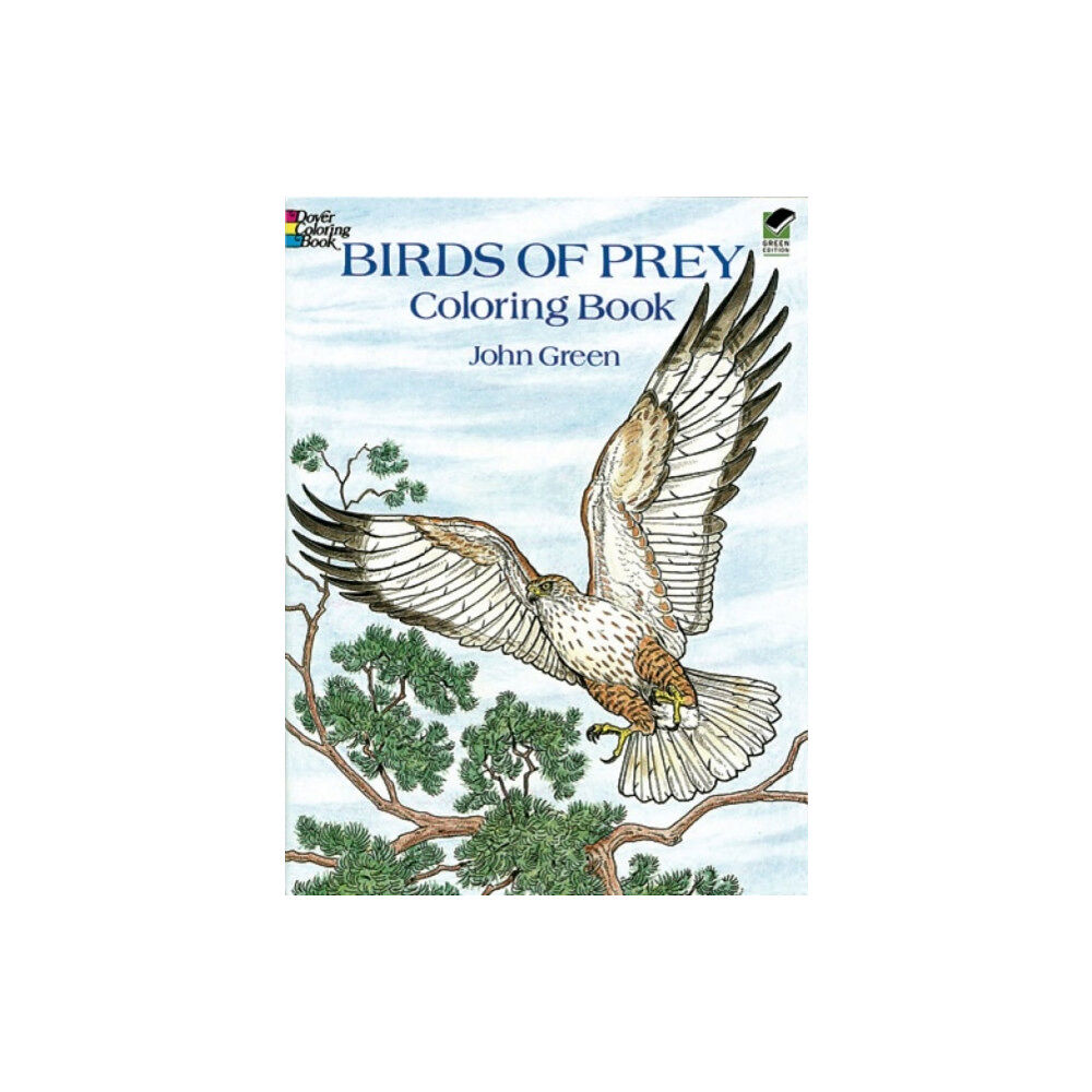 Dover publications inc. Birds of Prey Coloring Book (häftad, eng)